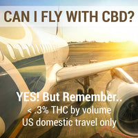 Can I fly with CBD - Ellis & Jane THC-free Hemp CBD Products